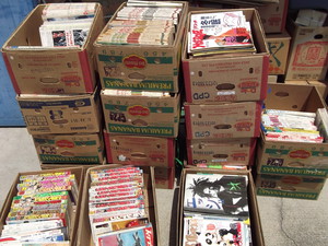 神奈川県より1970年代少年チャンピオン等漫画誌、80年代パソコン誌他60箱の宅配買取