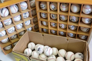 愛知県海部郡にてイチロー選手などプロ野球選手サインボールの買取