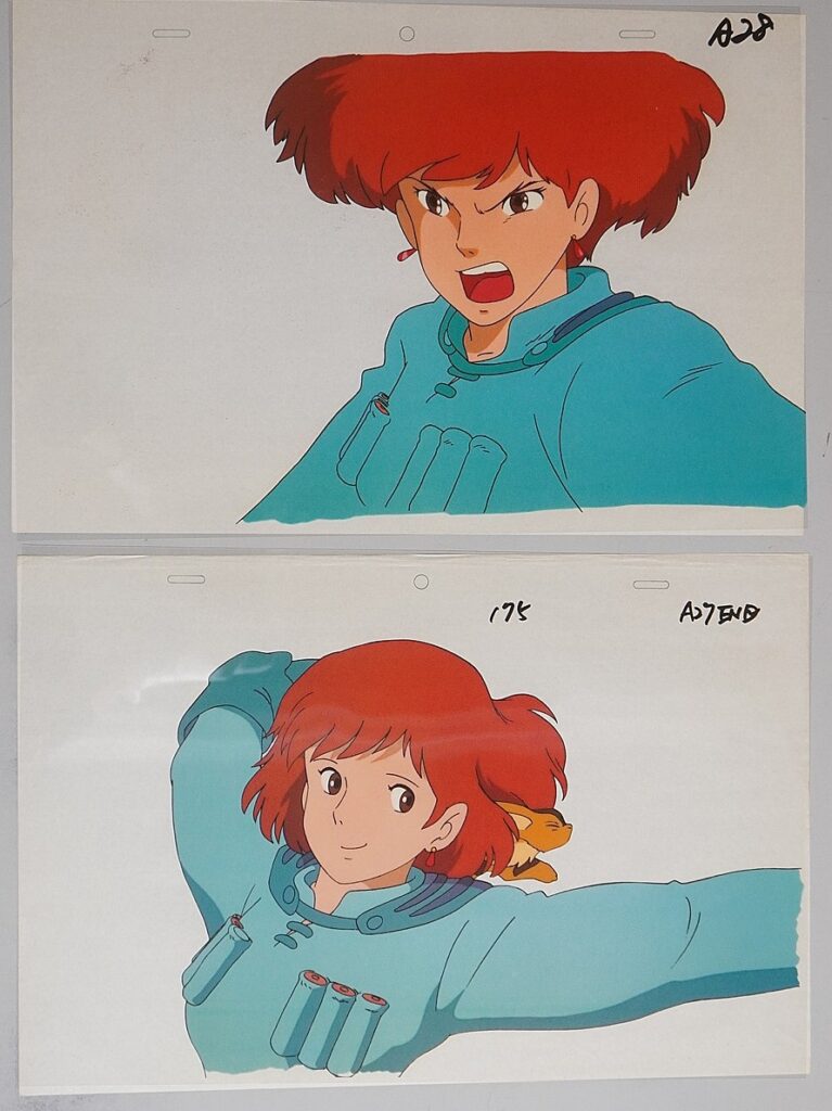 ｢風の谷のナウシカ｣複製セル画集内容物1