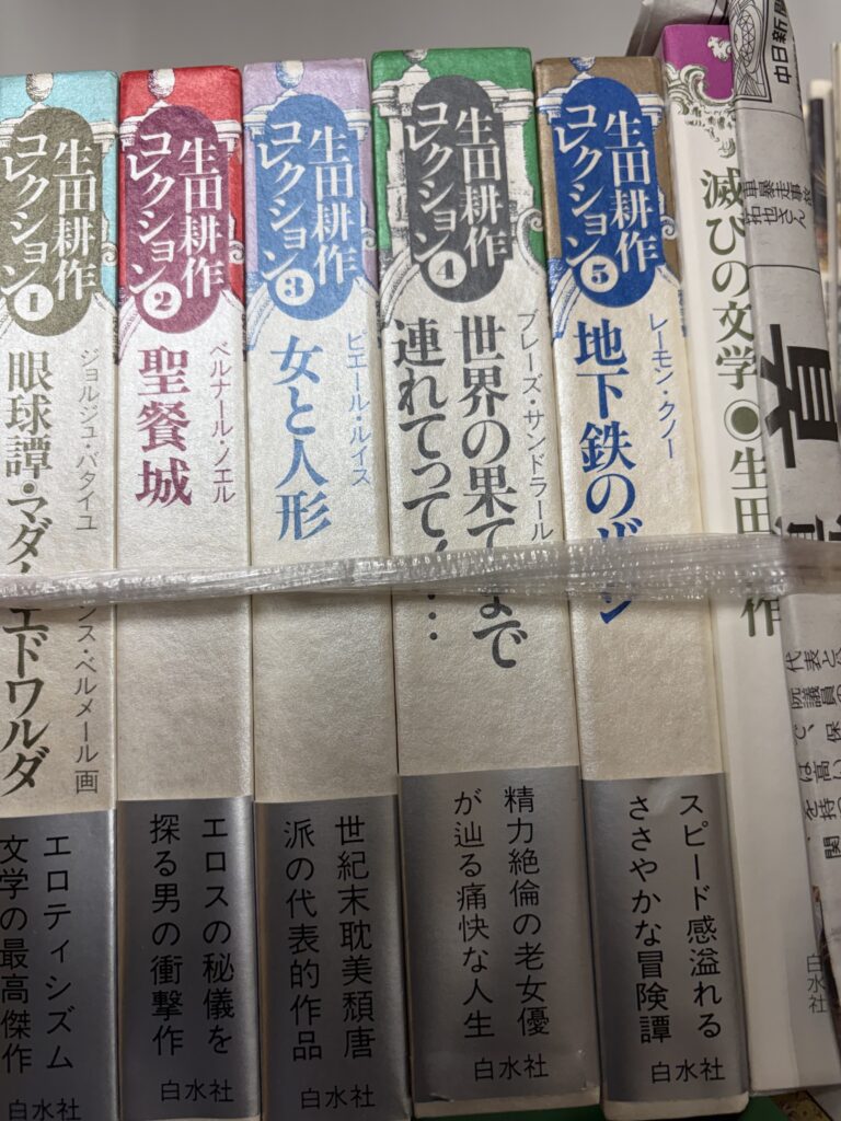 白水社｢生田耕作コレクション｣他